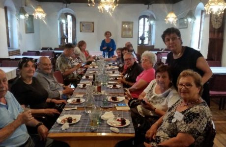 Sephardic dinner Guests from USA